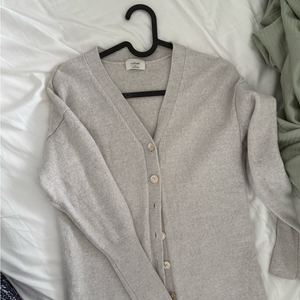 Wilfred Light Gray Women's Cardigan